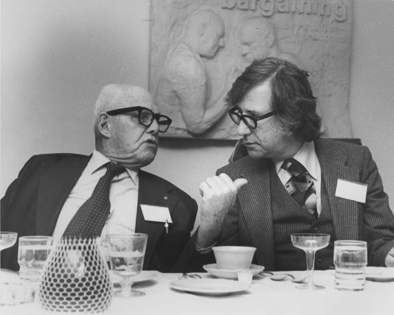 (28007) Albert Shanker and George Meany (28007) Albert Shanker and George Meany